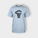تی شرت آبی نینجا