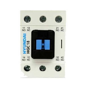 کنتاکتور 18 آمپر هیوندای بوبین 220VAC توان 7.5 کیلووات HGCB