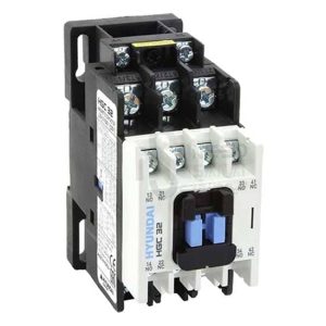 کنتاکتور 32 آمپر هیوندای بوبین 220 VAC توان 15 کیلووات HGC